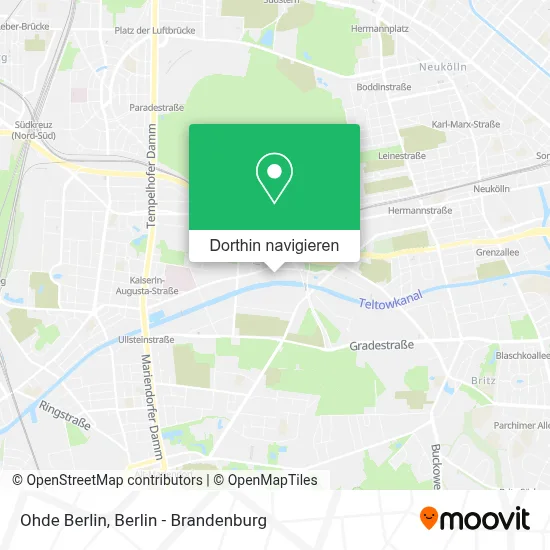 Ohde Berlin Karte
