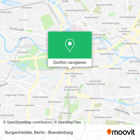 Burgermeister Karte