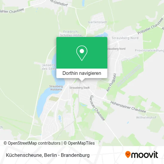 Küchenscheune Karte