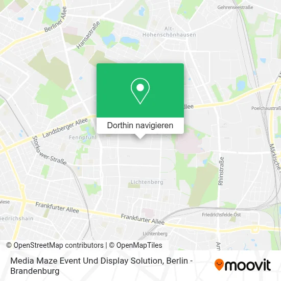 Media Maze Event Und Display Solution Karte