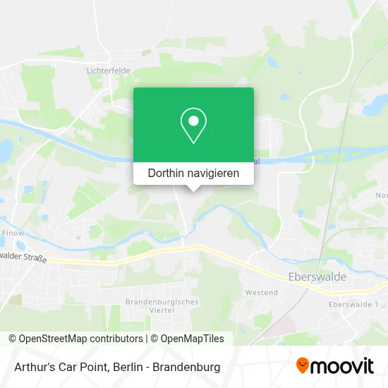 Arthur's Car Point Karte