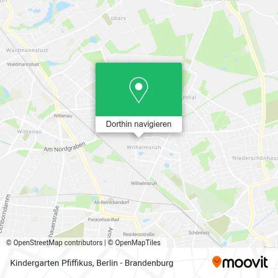 Kindergarten Pfiffikus Karte