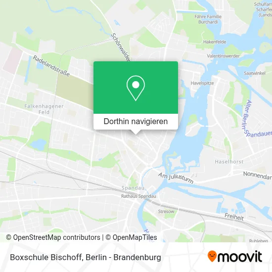 Boxschule Bischoff Karte