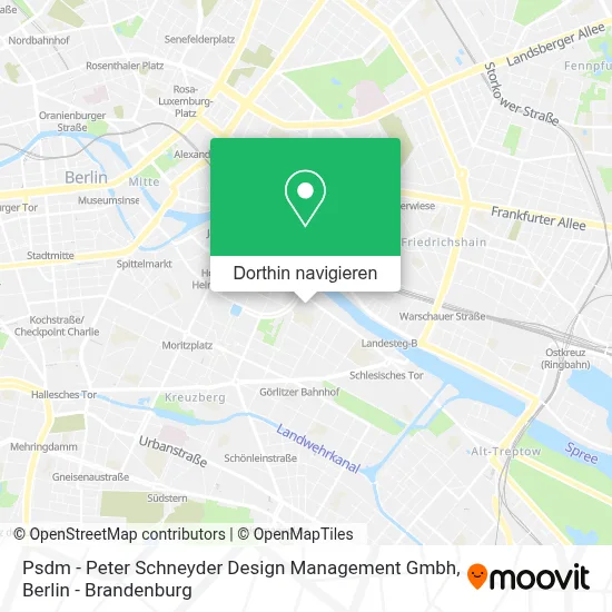 Psdm - Peter Schneyder Design Management Gmbh Karte