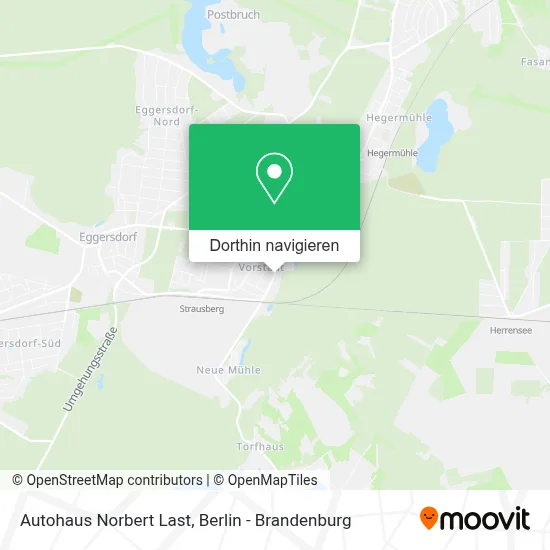 Autohaus Norbert Last Karte