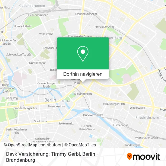 Devk Versicherung: Timmy Gerbl Karte