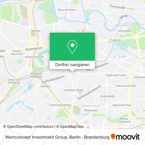 Wertconcept Investment Group Karte