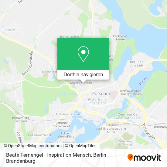 Beate Fernengel - Inspiration Mensch Karte