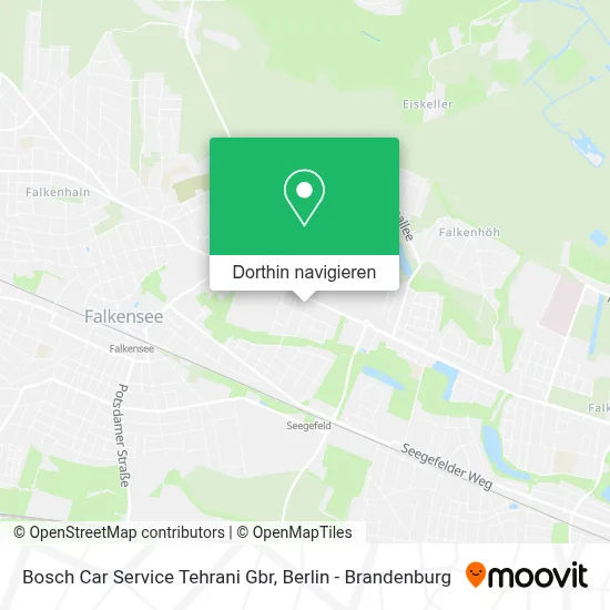 Bosch Car Service Tehrani Gbr Karte
