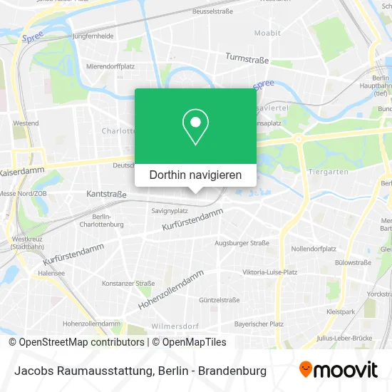 Jacobs Raumausstattung Karte