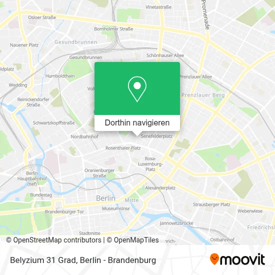 Belyzium 31 Grad Karte