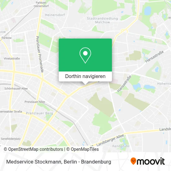 Medservice Stockmann Karte