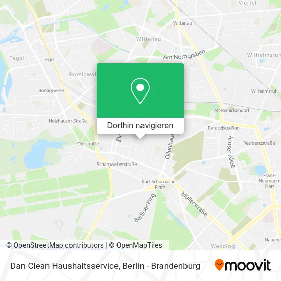 Dan-Clean Haushaltsservice Karte