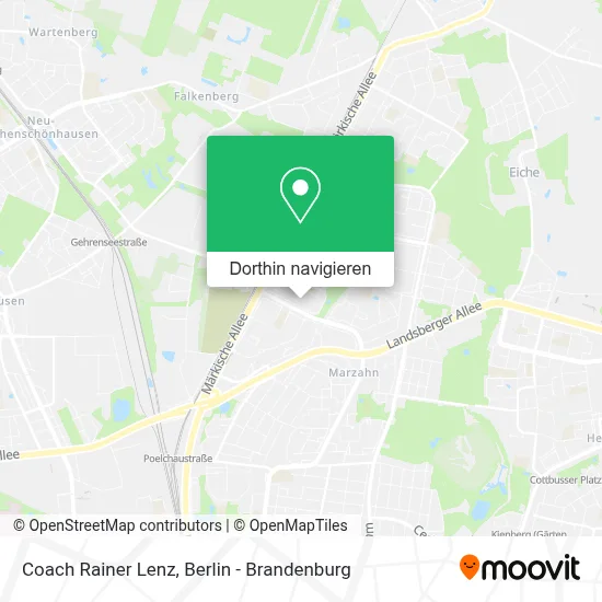 Coach Rainer Lenz Karte