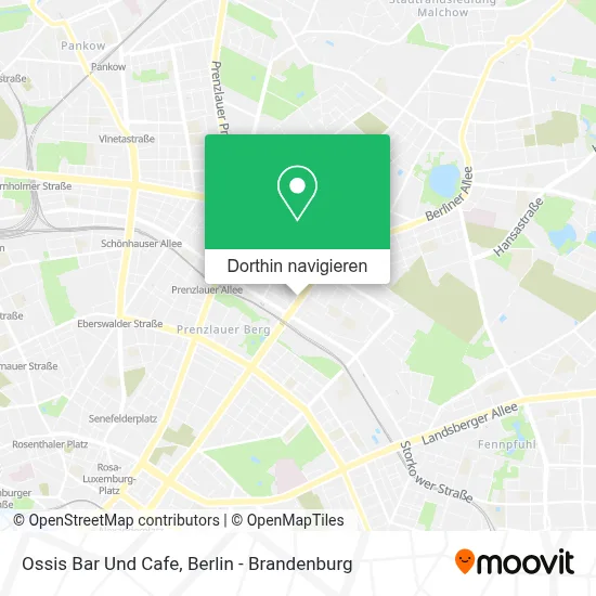 Ossis Bar Und Cafe Karte