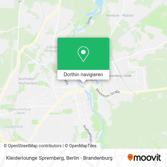 Kleiderlounge Spremberg Karte