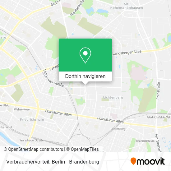 Verbrauchervorteil Karte