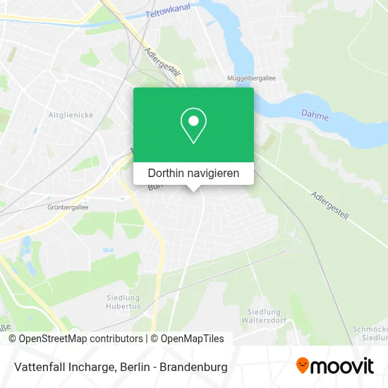 Vattenfall Incharge Karte