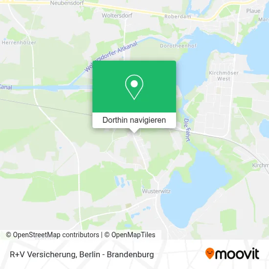 R+V Versicherung Karte
