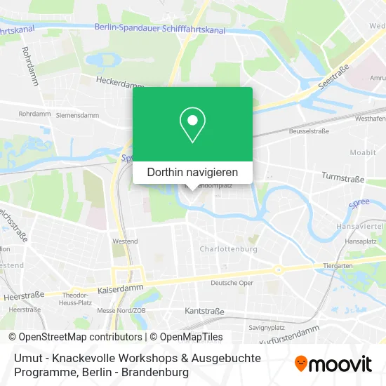 Umut - Knackevolle Workshops & Ausgebuchte Programme Karte