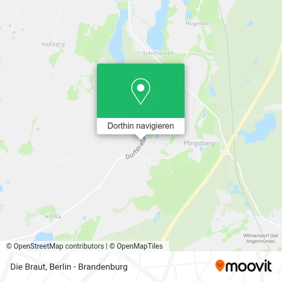 Die Braut Karte