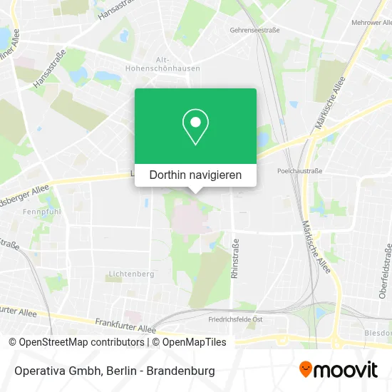 Operativa Gmbh Karte