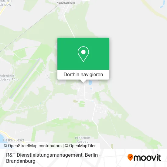 R&T Dienstleistungsmanagement Karte