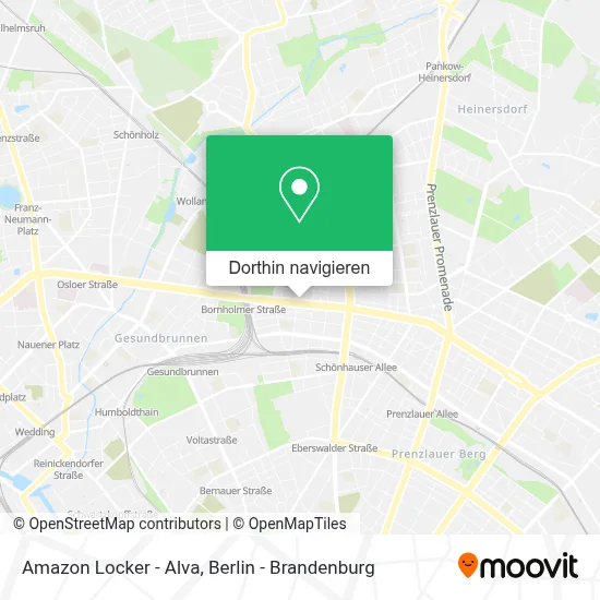 Amazon Locker - Alva Karte