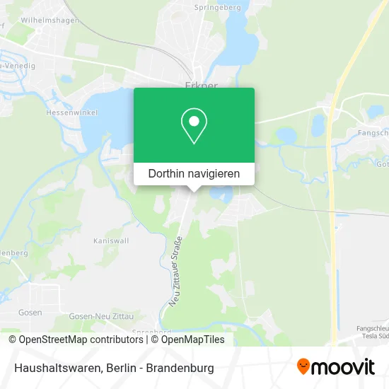 Haushaltswaren Karte