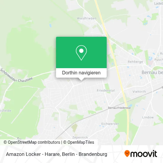 Amazon Locker - Harare Karte