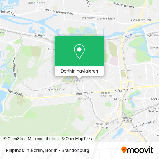 Filipinos In Berlin Karte