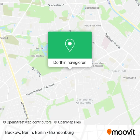 Buckow, Berlin Karte