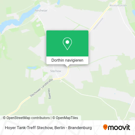Hoyer Tank-Treff Stechow Karte