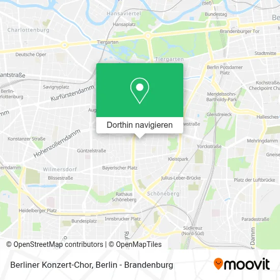 Berliner Konzert-Chor Karte