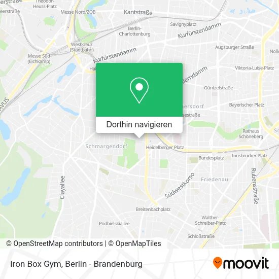 Iron Box Gym Karte