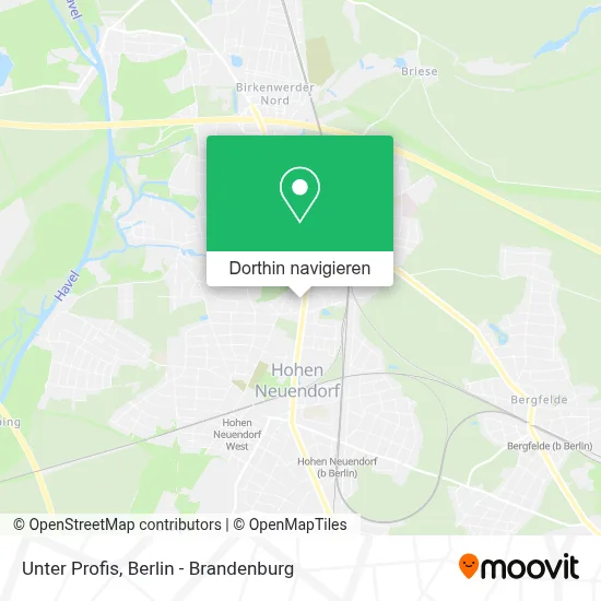 Unter Profis Karte