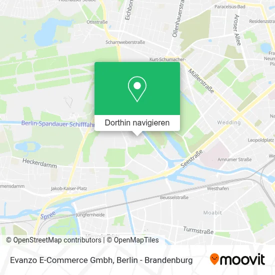 Evanzo E-Commerce Gmbh Karte