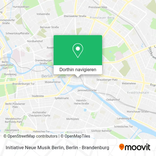 Initiative Neue Musik Berlin Karte
