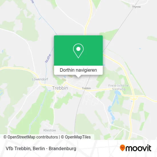 Vfb Trebbin Karte
