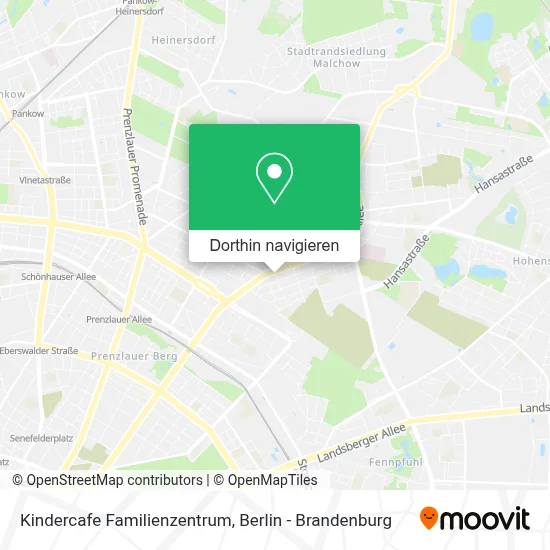 Kindercafe Familienzentrum Karte