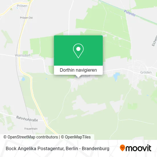 Bock Angelika Postagentur Karte
