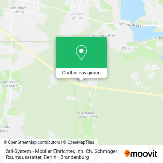 Stil-System - Mobiler Einrichter, Inh. Ch. Schmoger Raumausstatter Karte
