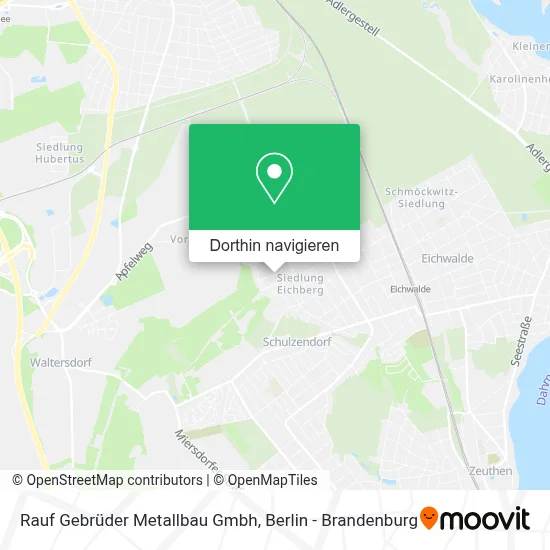 Rauf Gebrüder Metallbau Gmbh Karte