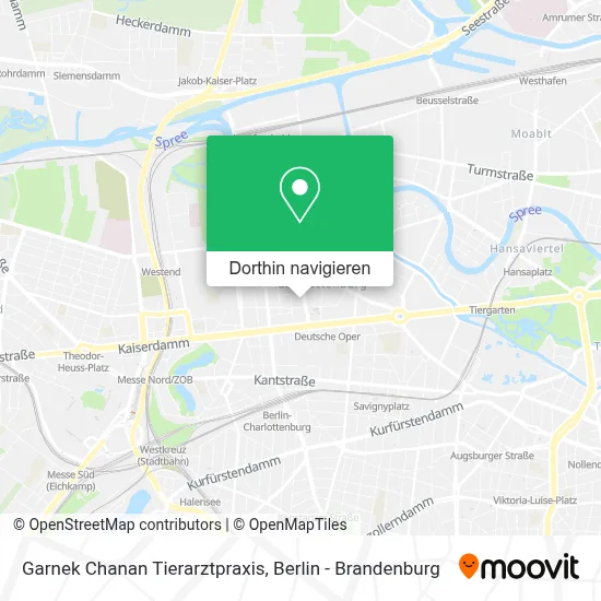 Garnek Chanan Tierarztpraxis Karte