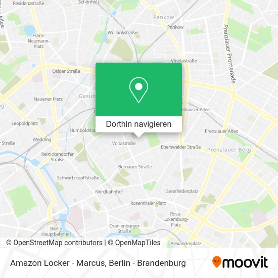Amazon Locker - Marcus Karte