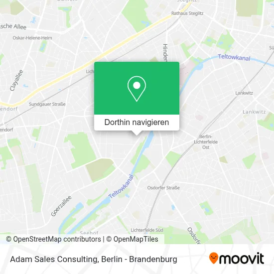 Adam Sales Consulting Karte