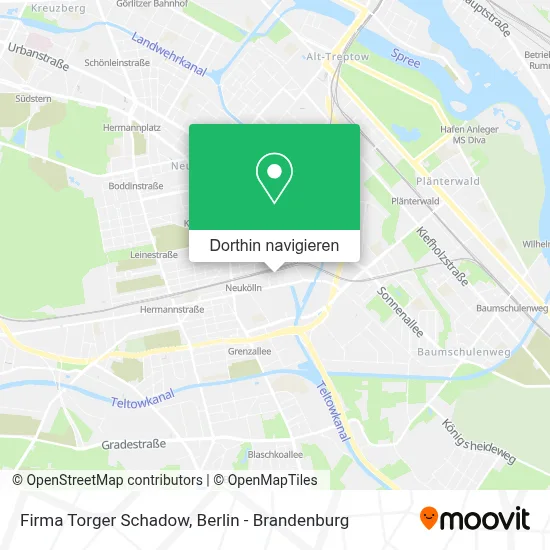 Firma Torger Schadow Karte
