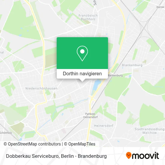 Dobberkau Serviceburo Karte