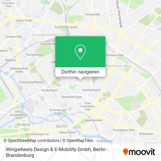 Wingwheels Design & E-Mobility Gmbh Karte
