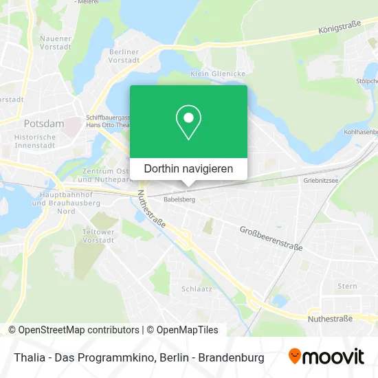 Thalia - Das Programmkino Karte